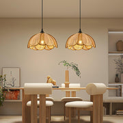 Bloom Rattan Pendelleuchte