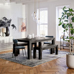 Load image into Gallery viewer, Selvion Minimalist Crystal Chandelier - Handcrafted Glass Sculptural Lighting Fixture
