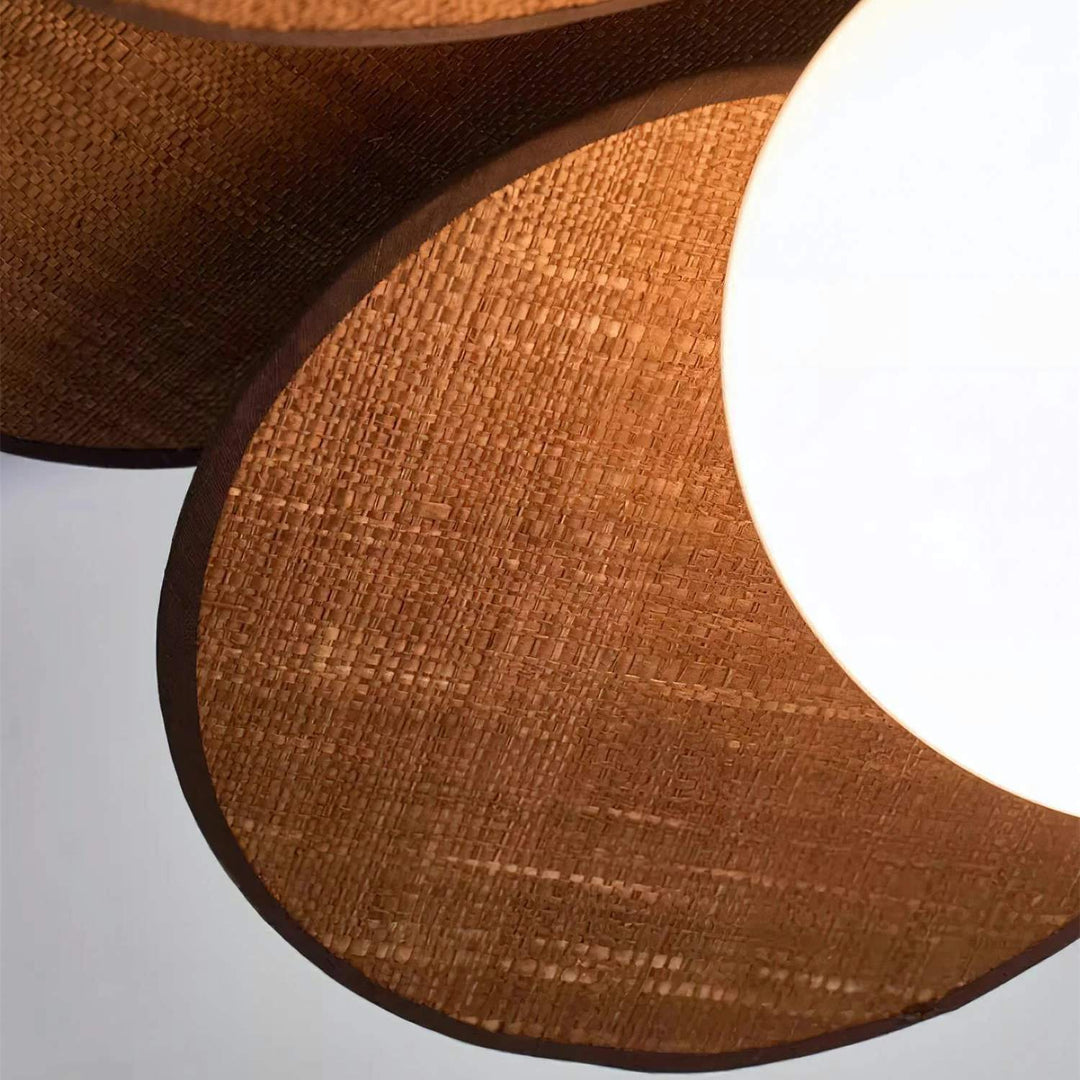 Orrise Artistieke Gelaagde Bloemblad Hanglamp - Natuur Geïnspireerde Lamp voor Entree en Slaapkamer