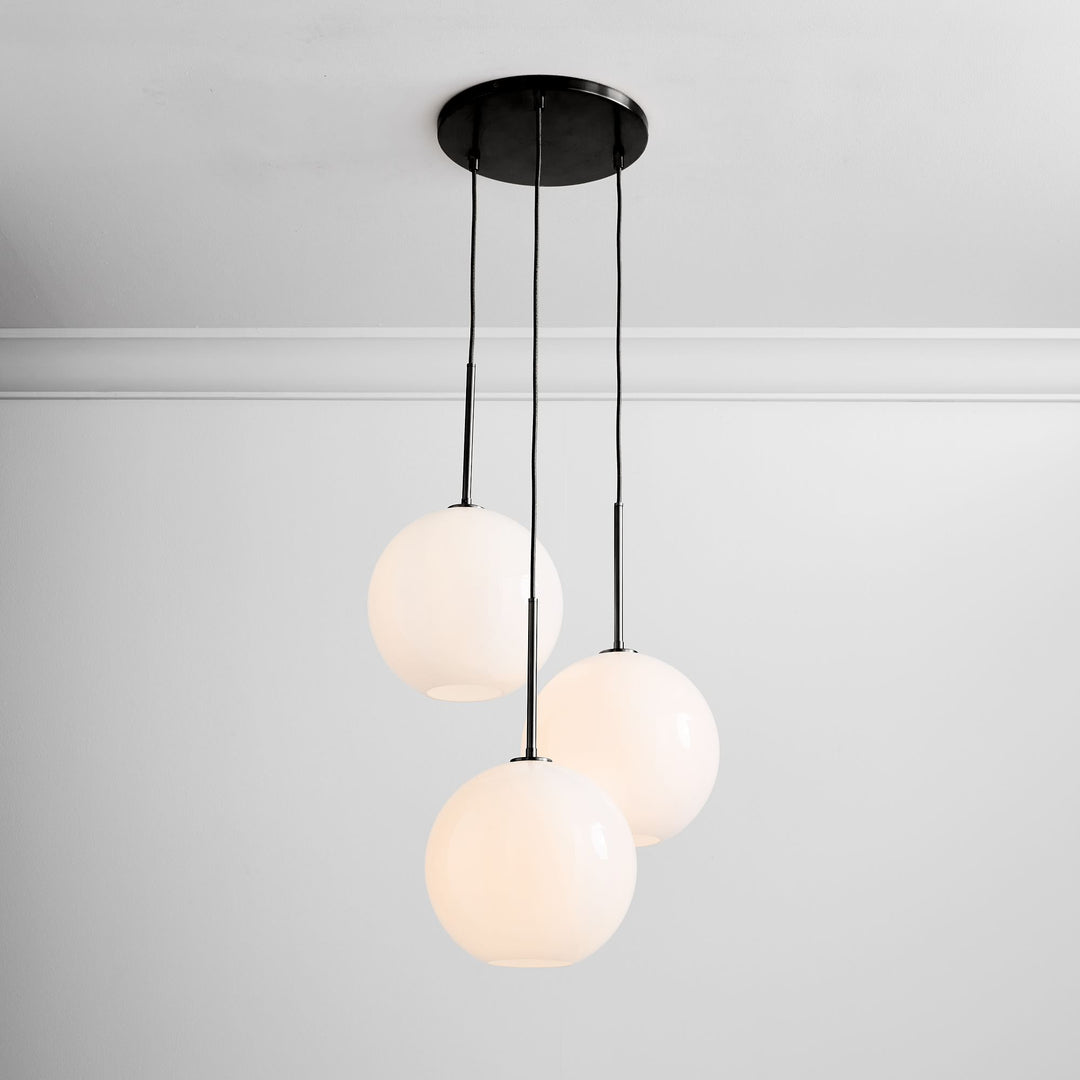 Selvion Minimalist Crystal Chandelier - Handcrafted Glass Sculptural Lighting Fixture