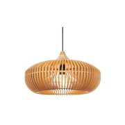 Lámpara Colgante de Madera Japandi Halo Zen
