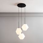 Load image into Gallery viewer, Talvior Geometric Modern Bathroom Sconce - Faceted Shade Light in Luxe Finishes

