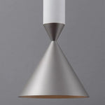 Load image into Gallery viewer, Vertara Minimal Cone Pendant Light – Sleek Architectural Hanging Lamp for Dining and Kitchen