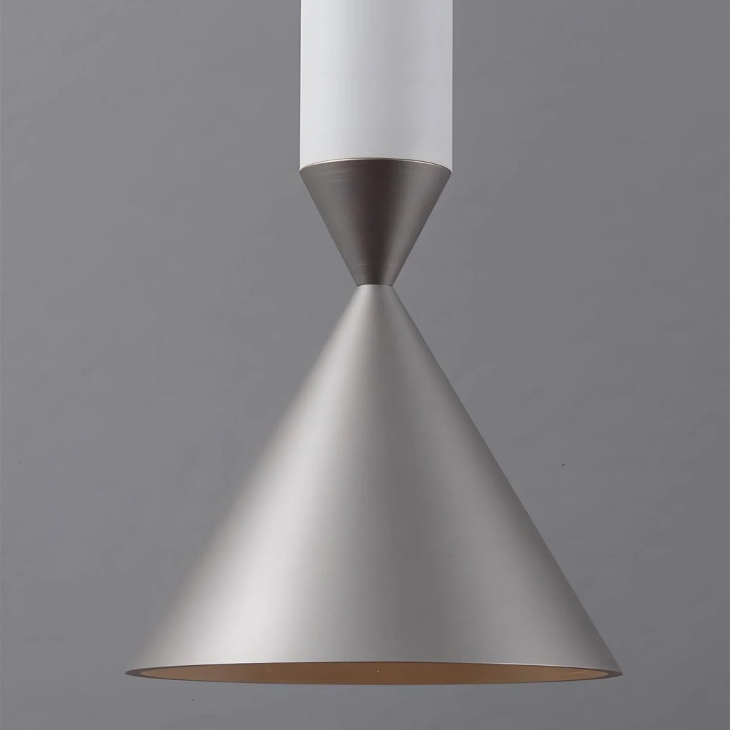 Vertara Minimal Cone Pendant Light – Sleek Architectural Hanging Lamp for Dining and Kitchen