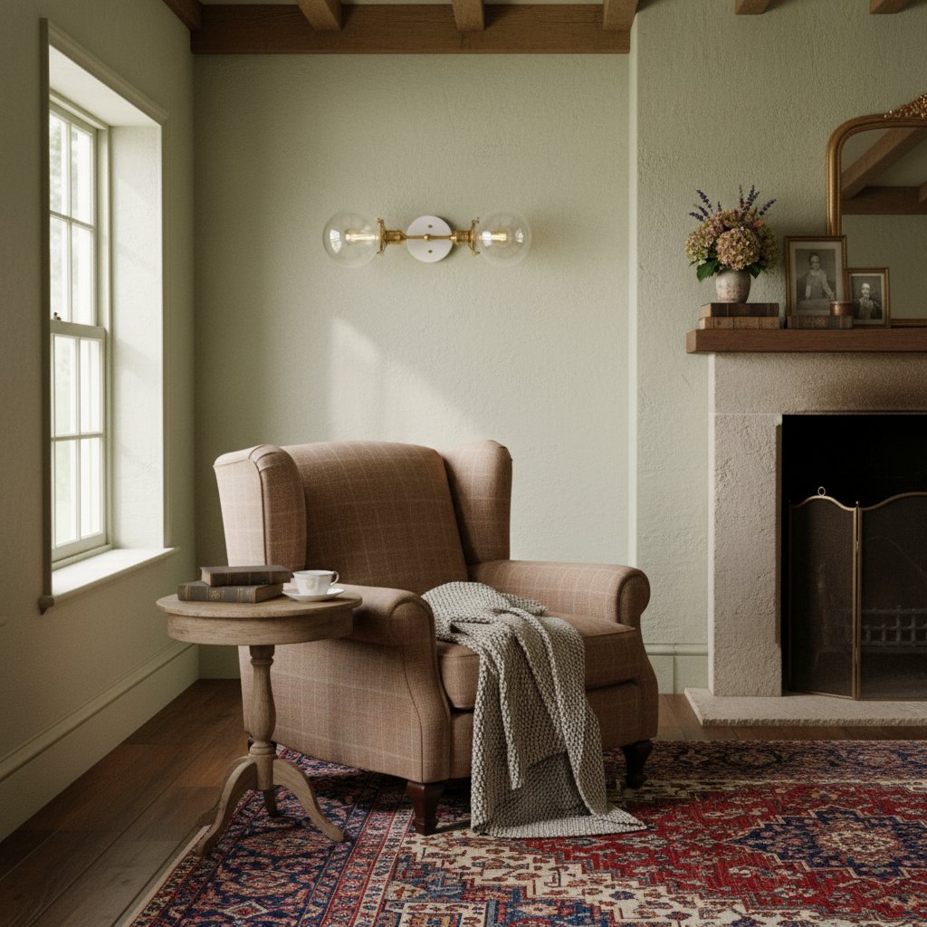 Lumio Globe Sleek Glass Globe Wall Lamp for Bathroom & Bedroom