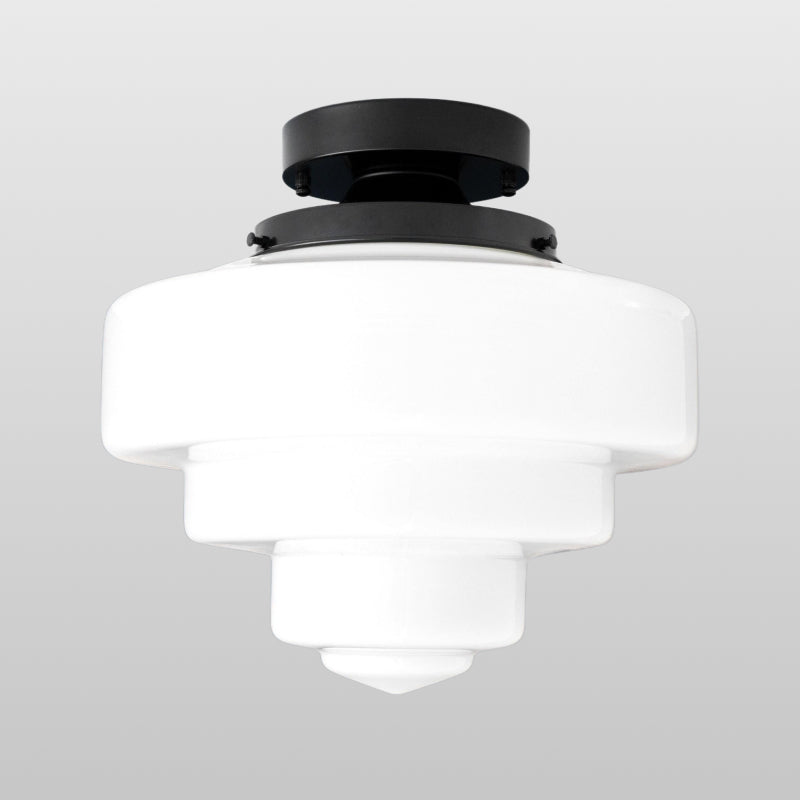 Geotower Tiered Globe Contemporary Ceiling Lamp for Bedroom & Foyer