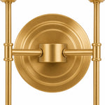 Carica l'immagine nella visualizzazione Galleria, Close-up of the brass wall plate and finish