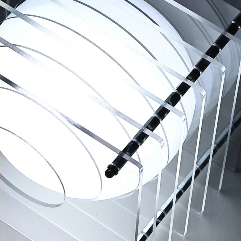 Afterglow Serie Maan Kubus Geometrische Bol Tafellamp - Moderne Stijl Slaapkamerdecoratie