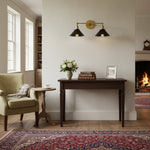 Load image into Gallery viewer, Conique Metal Industrial Wall Sconce with Dual Cone Shades - Vintage Metal Finish
