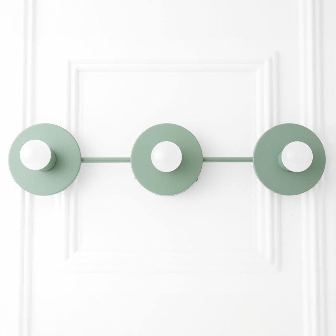 Radiro Globe Triple Sphere Modern Vanity Light for Bathroom