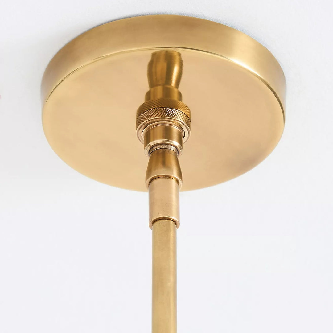 Foldray leren hanger - schelp warm licht voor slaapkamer & hal