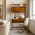 Load image into Gallery viewer, Rivolence Modern Table Lamp - Brass Finish White Glass Shade - Retro Style
