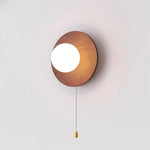 Load image into Gallery viewer, Cara Wood Wall Lamp