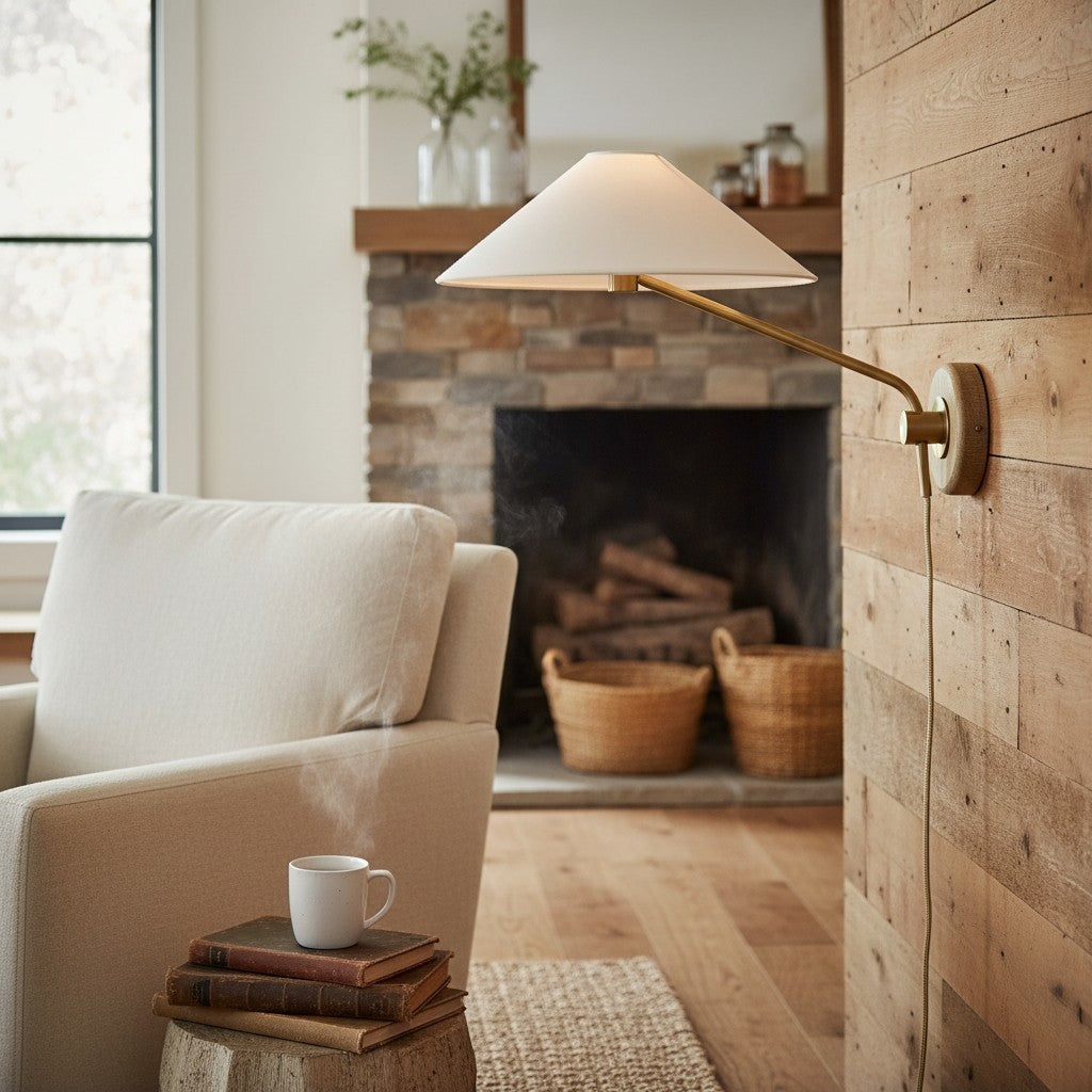 Ivoryne Draaibare Toegenomen Kap Lamp - Geschikt voor Moderne Leeshoeken