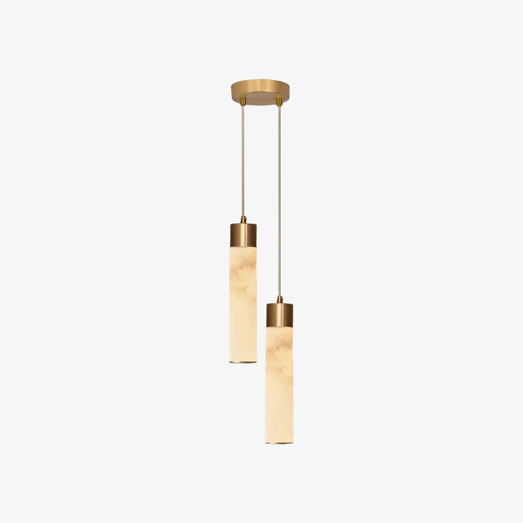 Solaryx minimalistische cilindervormige hanglamp - Moderne stijl lamp voor keuken of eetkamer