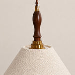 Cargar imagen en el visor de la Galería, French vintage cream fabric pendant image 15