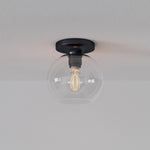 Load image into Gallery viewer, Selvion Modern Globe Pendant Light - Damp-Rated Bathroom Lighting - Luxe Glass Shade
