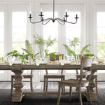 Load image into Gallery viewer, Rowan Timeless Iron Candle Design Chandelier - Industrial Interior Lighting For Bedroom

