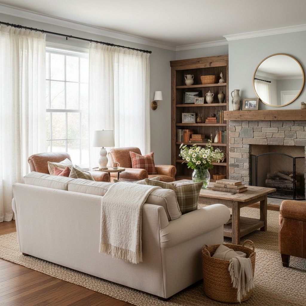 Vireli Brass Wall Sconce in Mid-Century Style for Bedroom & Hallway