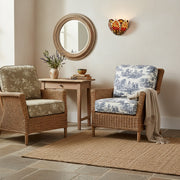 TF Orsino Vintage Art Glass Wall Light - Decorative Art Nouveau Wall Lamp for Entryway