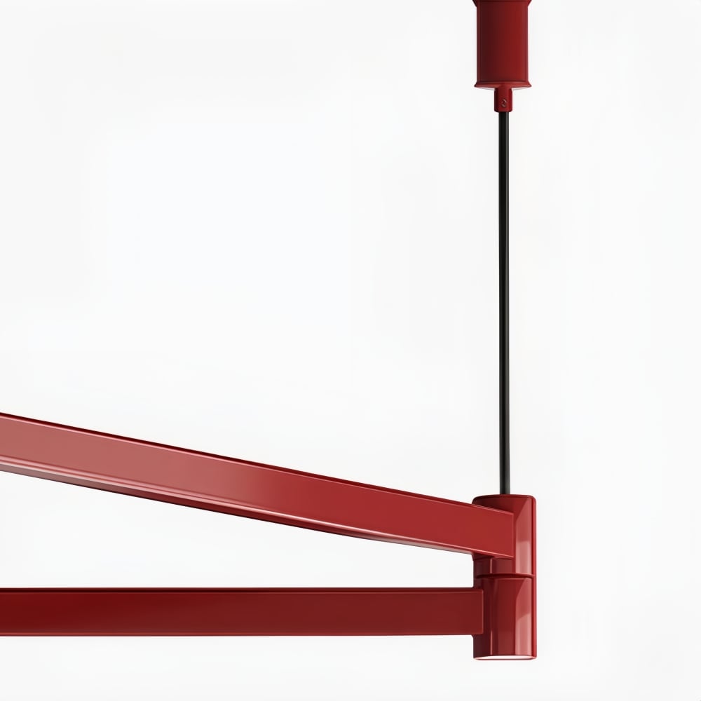 Swinglo Schommelarm Hanglamp - Verstelbaar Schijfontwerp Hanglamp voor Eetkamer N65