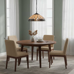 Charger l’image dans la visionneuse de la galerie, Suspension TF Brooklyn – Suspension avec verre coloré géométrique style Art déco pour salles à manger