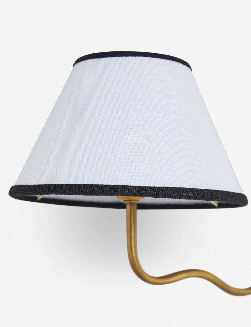 Luvora Vertical Drum Contemporary Wall Light for Living Room & Hallway