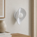 Load image into Gallery viewer, Goviena Modern Cocoon-Shaped Wall Sconce – Minimalist Decorative Wall Lamp for Bedroom and Hallway