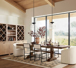 Load image into Gallery viewer, Auria Metal Brass Pendant Lighting - Vintage Finish with Glass Shade
