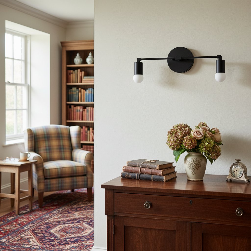 Mobilux Contemporary Linear Vanity Wall Lamp for Bath & Living Room