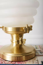 Afbeelding laden in galerijweergave, Capigia decoratieve tafellamp - glas en metalen decoratieve verlichting
