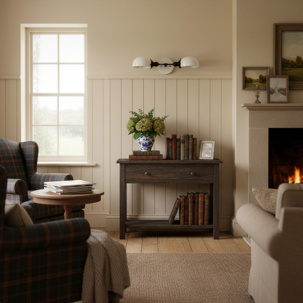 Ornato Luxe Vanity Light – Mid-Century Art Deco Wall Lamp for Bathroom