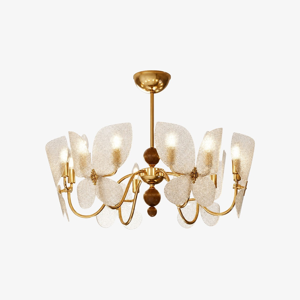 Lucenda Artistic Butterfly Chandelier - French Retro Statement Chandelier for Kitchen Island