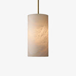 Load image into Gallery viewer, Alabresca Mid Century Alabaster Pendant Light – Multi Head Hanging Lamp for Kitchen Island