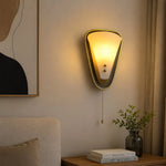 Cargar imagen en el visor de la Galería, Vintage French pull-chain wall sconce