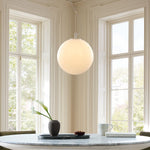 Load image into Gallery viewer, Lumivelle Minimalist Glass Pendant – Adjustable Height Dimmable Design

