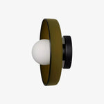 Cargar imagen en el visor de la Galería, Lámpara de Pared y Techo Kalo - Aplique de Montaje Superficial con Disco de Vidrio Soplado