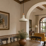 Cargar imagen en el visor de la Galería, Pendant lamp installed in a warm hallway dining corner