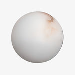 Load image into Gallery viewer, OrbisMuse Elegant Natural Stone Globe Wall Sconce - Minimalist Light for Hallways