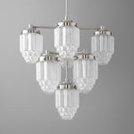 Load image into Gallery viewer, Tierlux Glass Multi-Tiered Glass Modern Pendant for Living &amp; Dining
