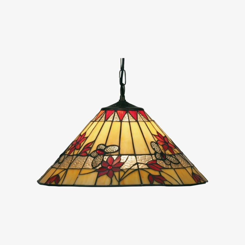 Suspension papillon TF – Lampe suspendue en vitrail pour salle à manger, couloir et salon