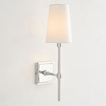 Load image into Gallery viewer, Derlina White Linen Shades Wall Lamp – Retro Metal Multi-Head Lighting Fixture
