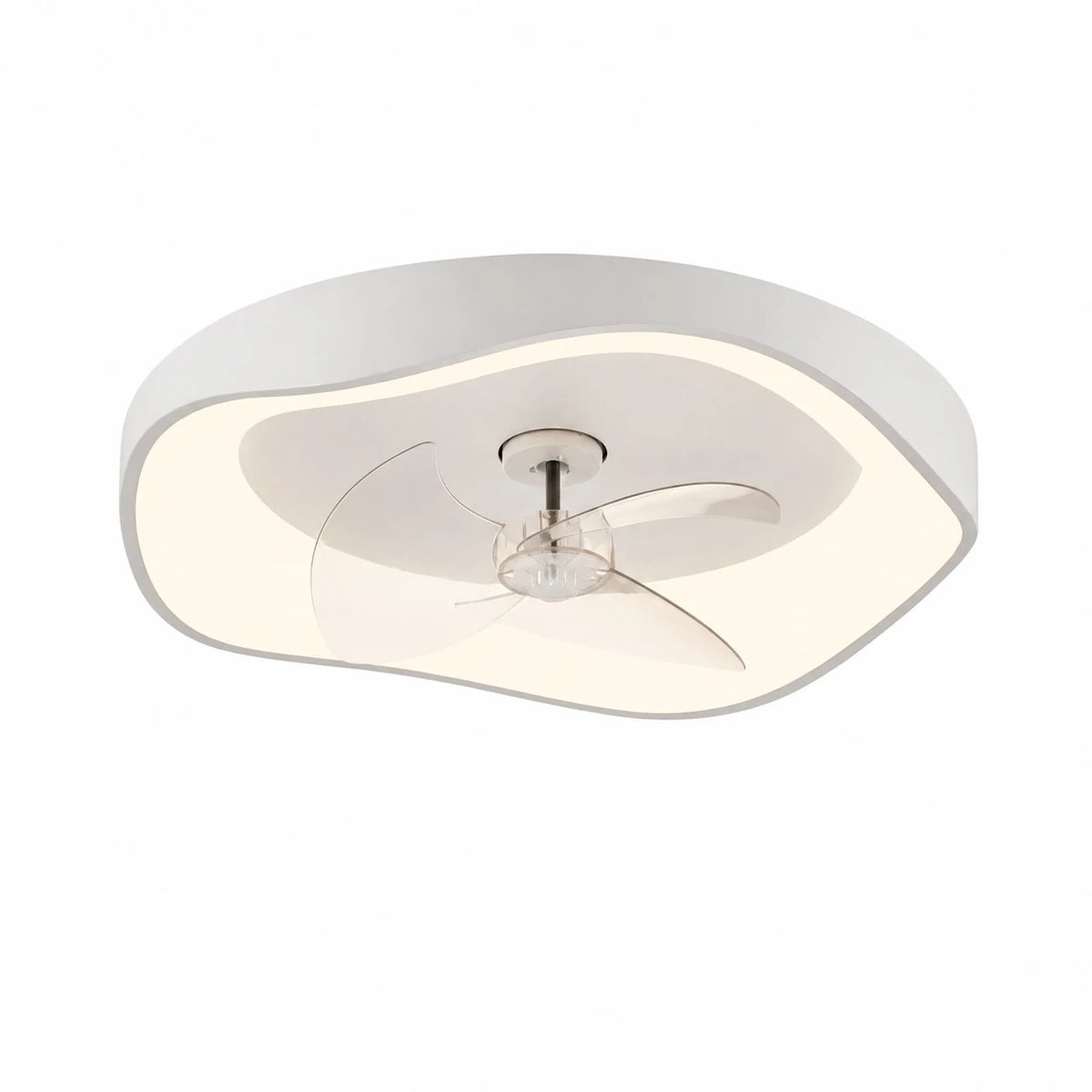 Standard white 42 cm ceiling fan light SKU image
