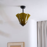Load image into Gallery viewer, Bellina Decorative Glass Ceiling Light - Modern Sculptural Flush Mount
