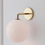 Load image into Gallery viewer, Selvion Artistic Globe Sconce Light - Handcrafted Glass Sculptural Wall Fixture
