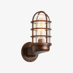 Cargar imagen en el visor de la Galería, Patnox Clear Glass Industrial Wall Sconce
