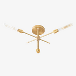 Load image into Gallery viewer, Mobilux Line Industrial Chandelier - Modern Ceiling Light Fixture for Home
