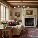 Load image into Gallery viewer, Mobilux Line Mid Century Modern Chandelier - 6 Heads Hanging Ceiling Light
