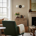 Load image into Gallery viewer, Glorica Glass Curved Arm Modern Wall Lamp for Bathroom &amp; Hallways
