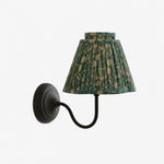 Load image into Gallery viewer, Solmire Contemporary Wall Light – Tailored Fabric Metal Wall Fixture for Bedroom and Hallway
